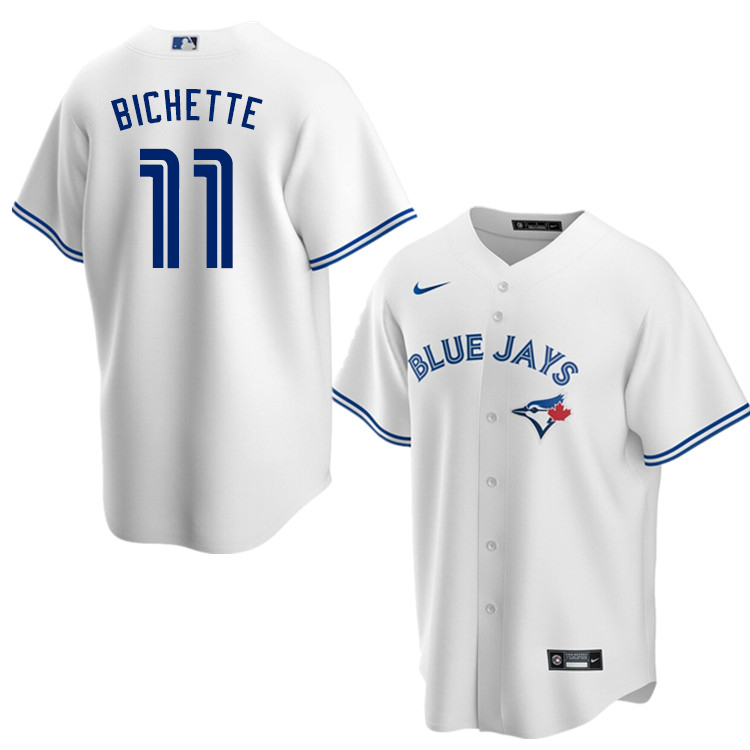Nike Men #11 Bo Bichette Toronto Blue Jays Baseball Jerseys Sale-White